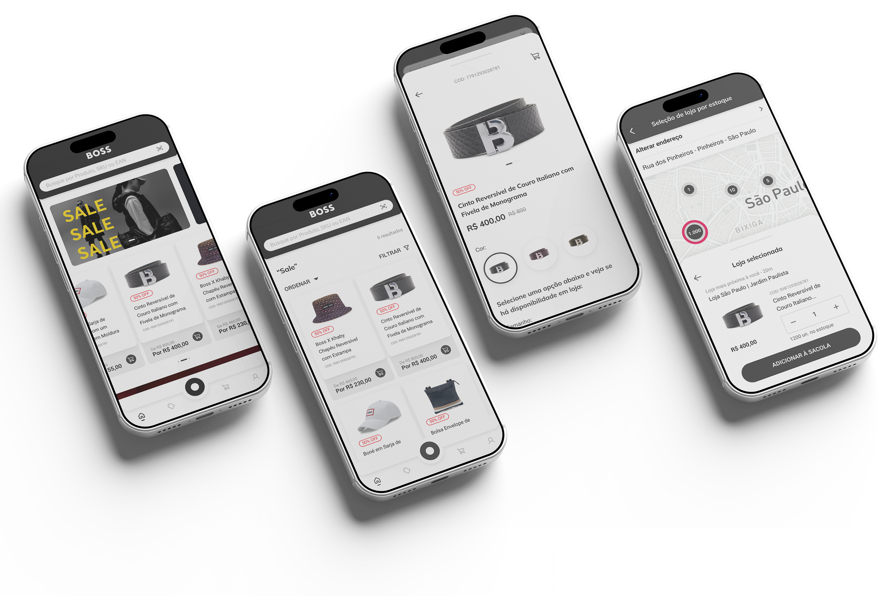 POX UI screens overview