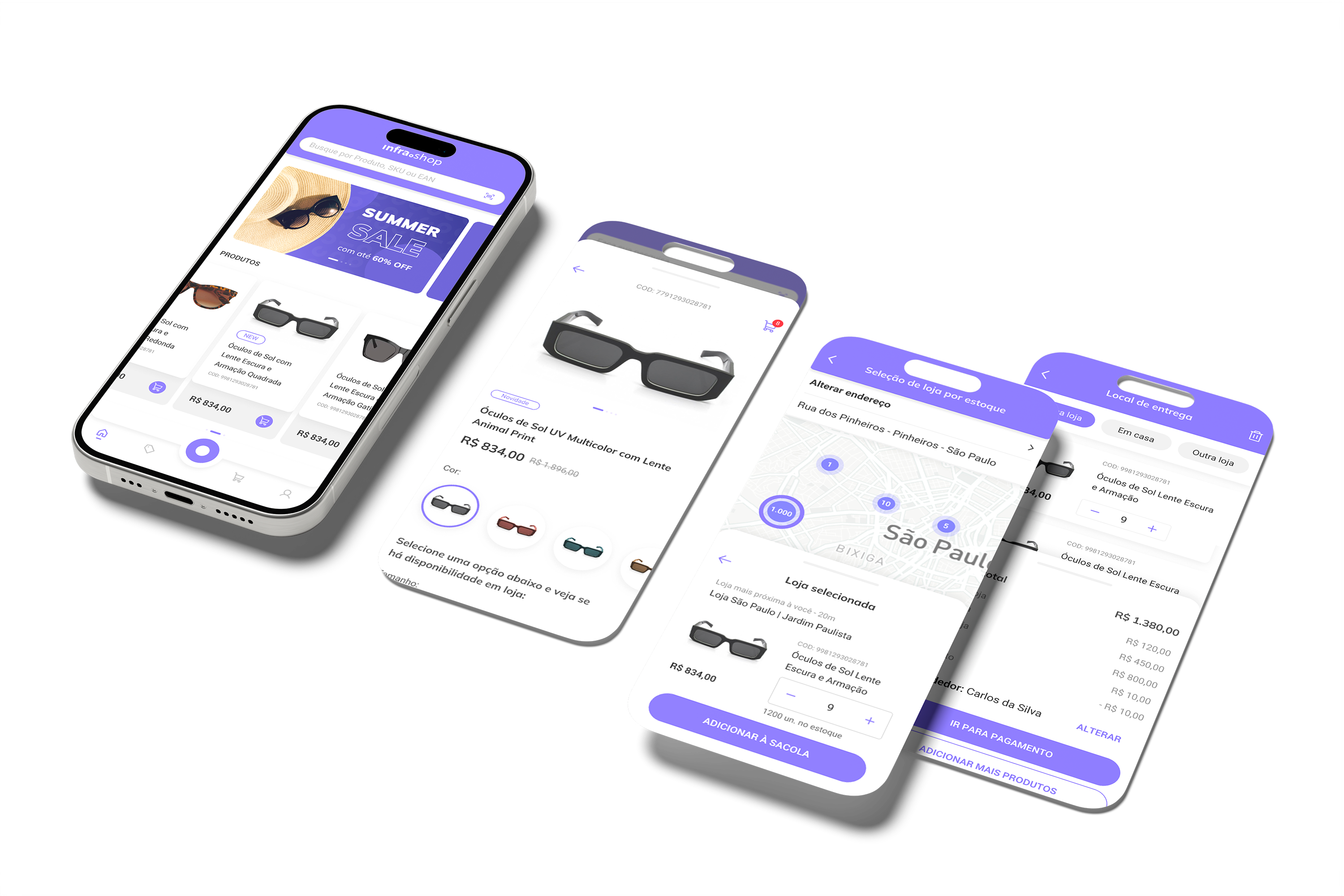 POX UI screens overview